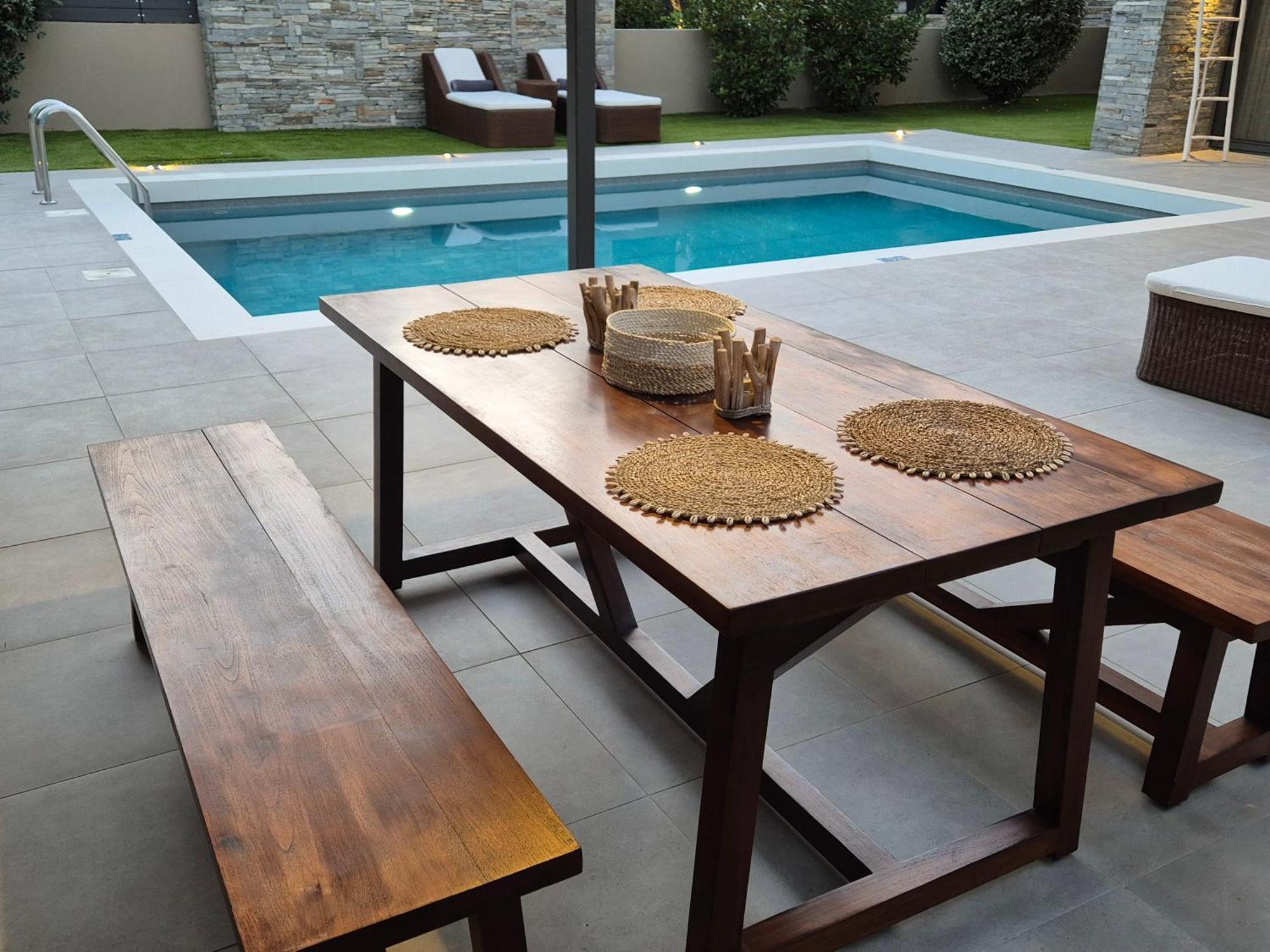 Aguacate Glafki With Heated Private Swimming Pool Villa Tsilivi  Ngoại thất bức ảnh
