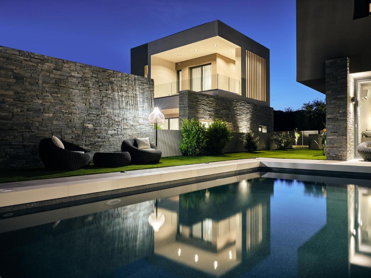 Aguacate Glafki With Heated Private Swimming Pool Villa Tsilivi  Ngoại thất bức ảnh